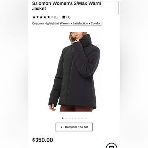 Salomon Women's S/Max Warm Jacket